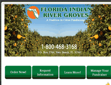 Tablet Screenshot of floridaindianrivergroves.com